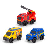 Dickie Toys mikropäästeautode komplekt 203712029B