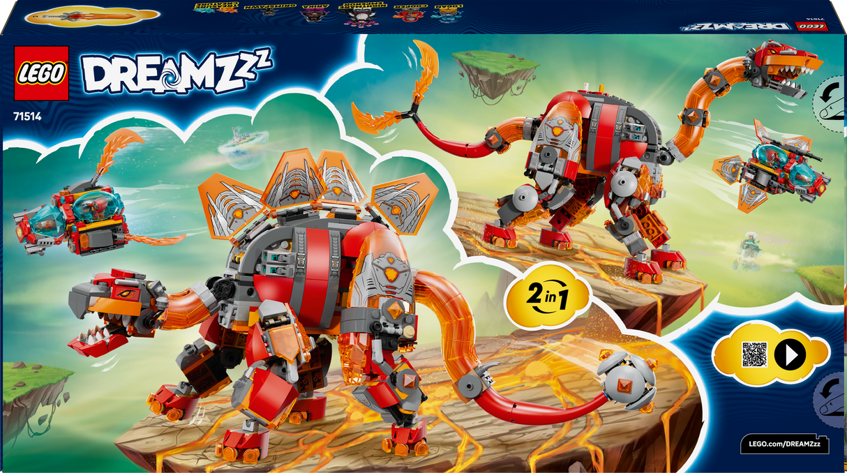 LEGO DREAMZzz Dino reaktiivlennuk 71514L