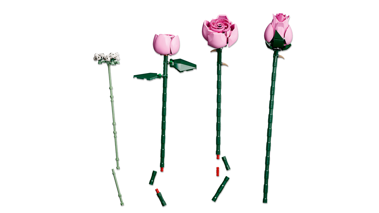 LEGO Botanical roosa roosikimp 10374L