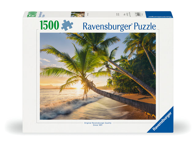 Ravensburger pusle 1500 tk: rannapuhkus 12000693V
