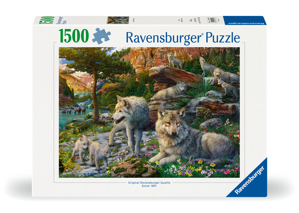 Ravensburger pusle 1500 tk: hundid kevadel 12000719V