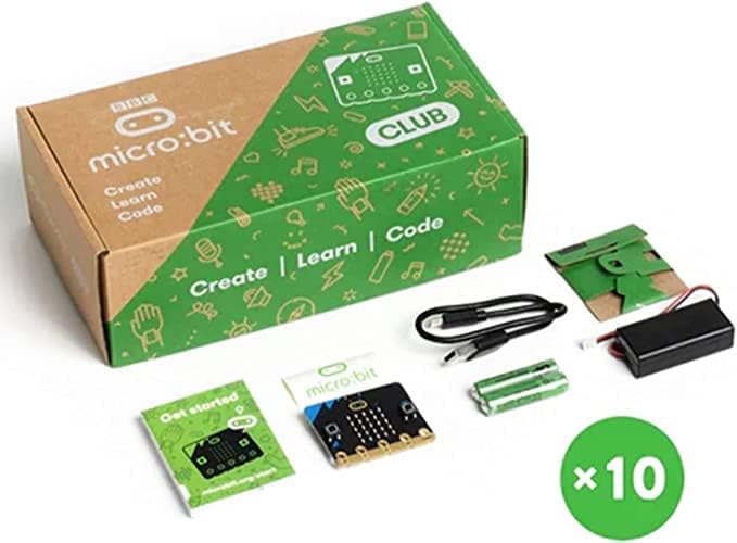 BBC micro:bit V2 Club klassikomplekt 10 tk 2728766V2