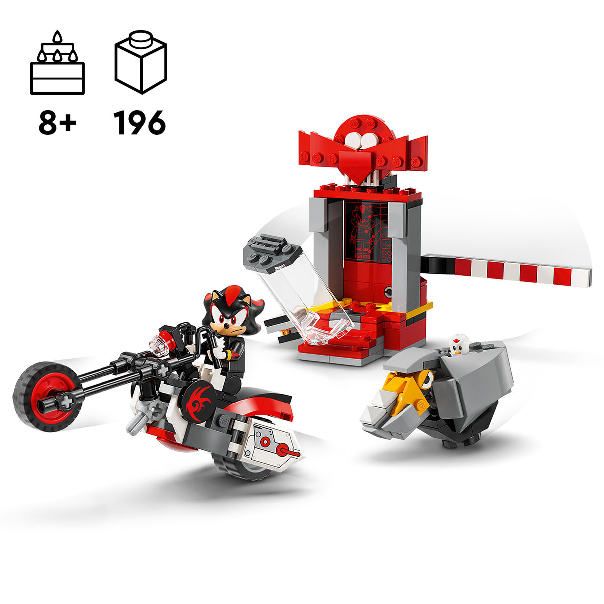 LEGO Sonic Shadow The Hedgehogi põgenemine 76995L
