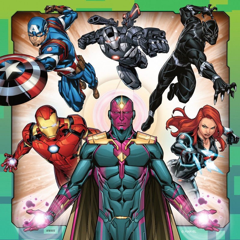 Ravensburger pusle 3x49 tk Marvel Avengers 080403V