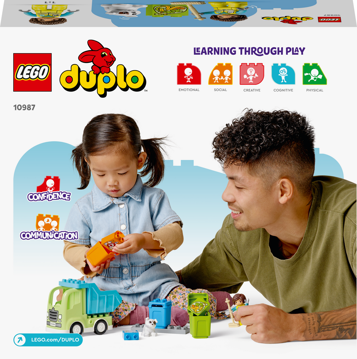LEGO DUPLO Prügisorteerimisauto 10987L