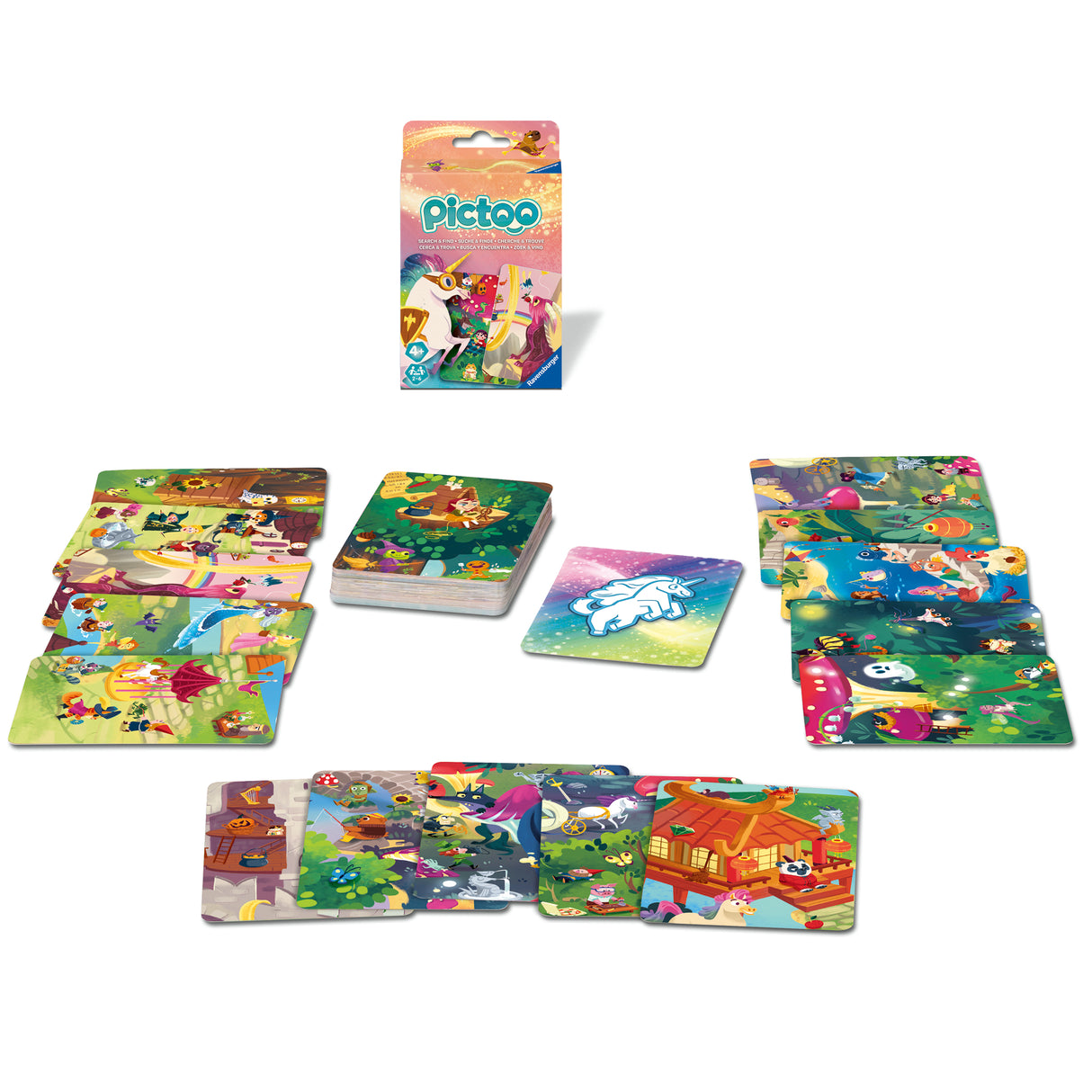 Ravensburger Pictoo kaardimäng: Fantaasia 23480U