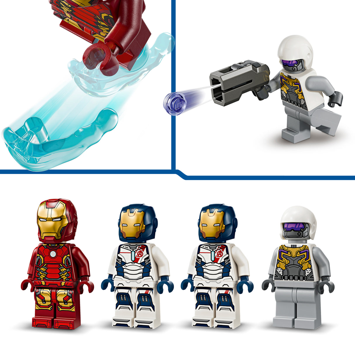 LEGO Super Heroes Iron Man ja Iron Legion vs. Hydra sõdur 76288L