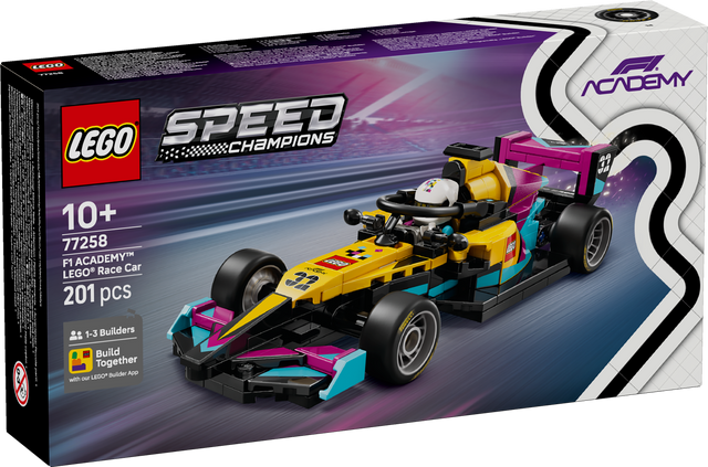 LEGO Speed Champions F1 Academy LEGO võidusõiduauto 77258L