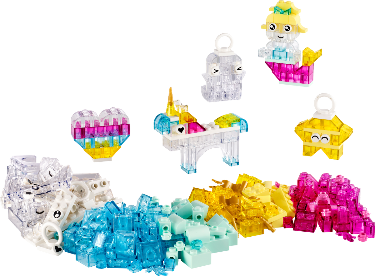 LEGO Classic maagiline läbipaistev kast 11040L