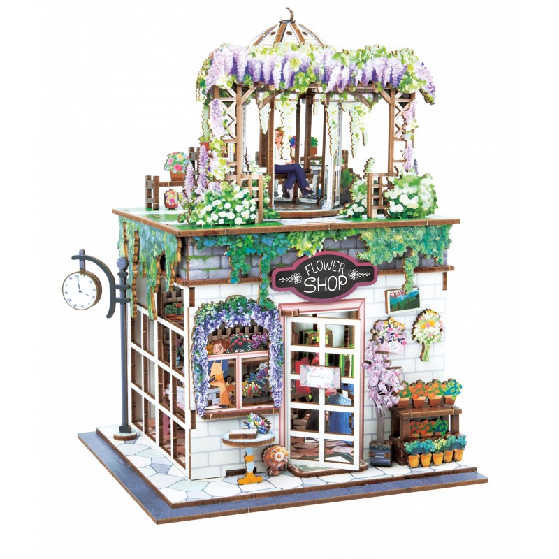 Buki dioraam: miniatuurne 3D lillepood 68075I