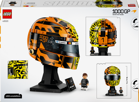 LEGO Editions McLaren Mastercard F1 Team Lando Norris kiiver 43023L