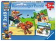 Ravensburger pusle 3x49 tk: Käpapatrulli tiim
 092390V