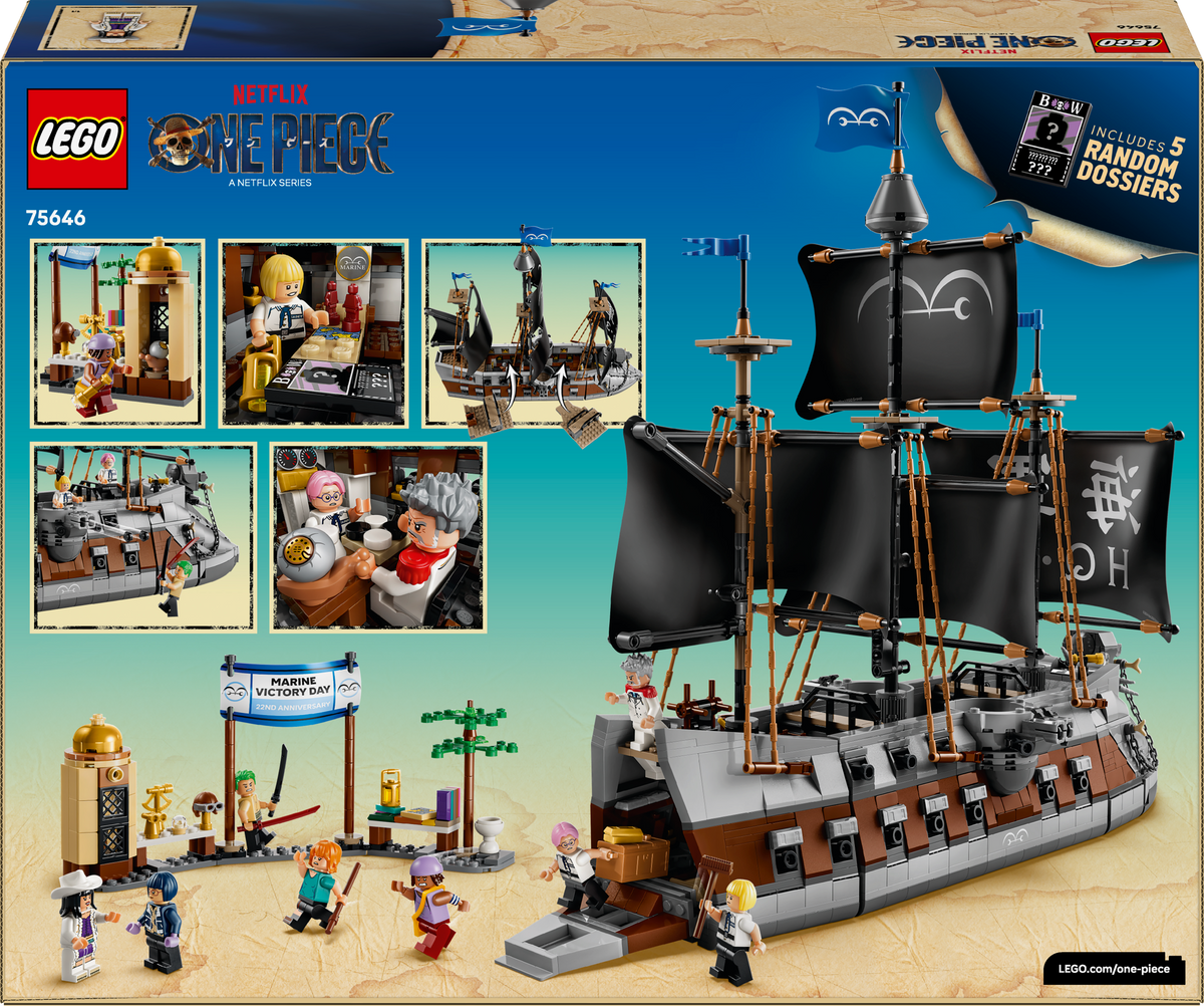 LEGO ONE PIECE Garpi merelahingulaev 75646L