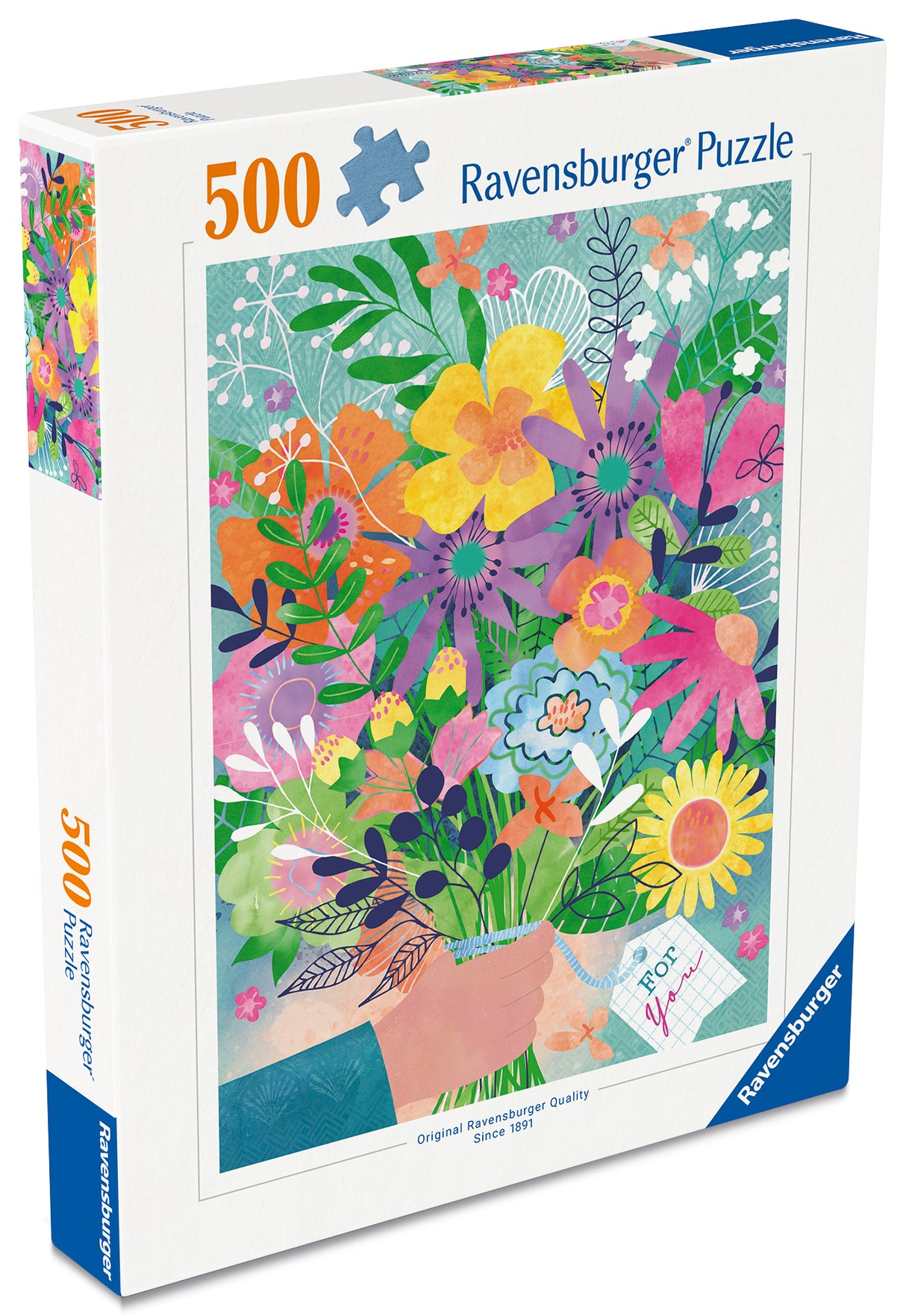Ravensburger pusle 500 tk: lilled sinule 12001795V