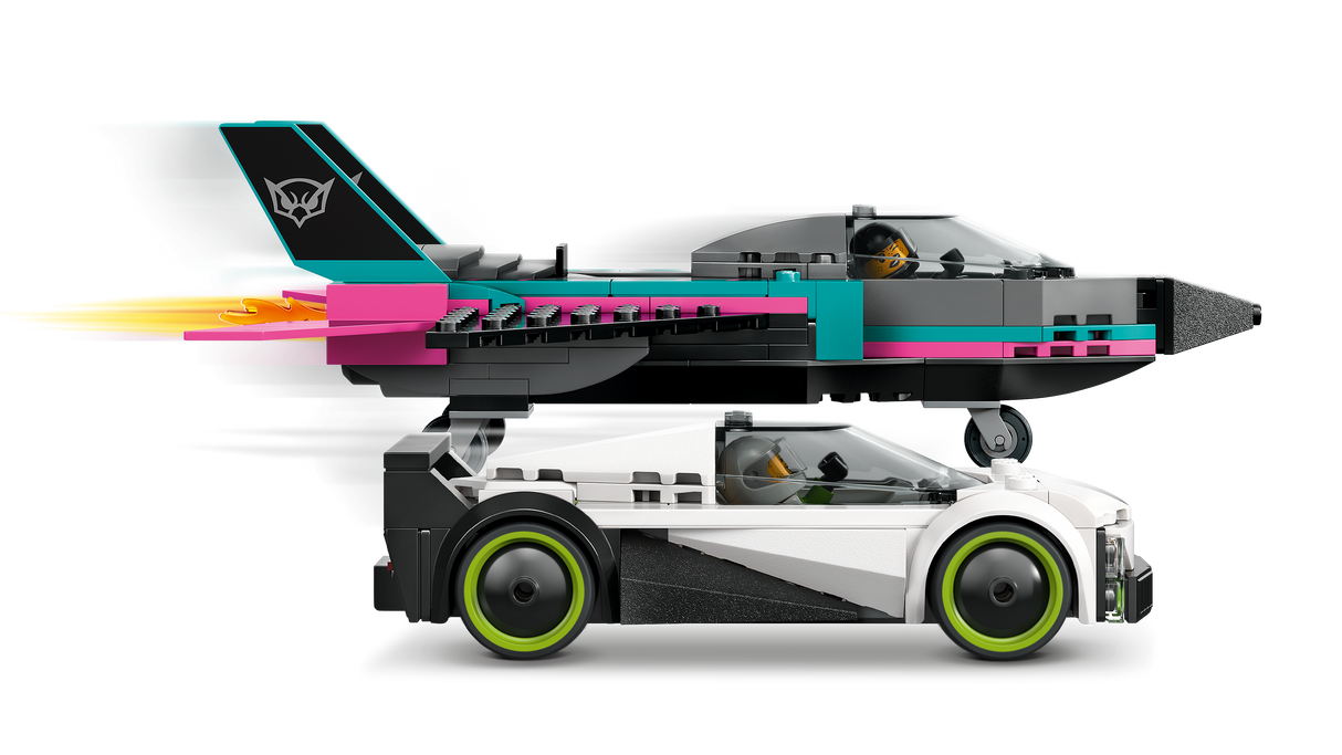 LEGO City Lennuk vs. auto 60489L