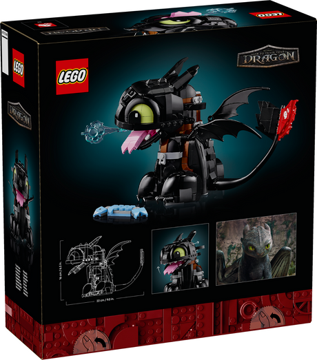 LEGO Icons Kuidas taltsutada lohet: Hambutu 10375L