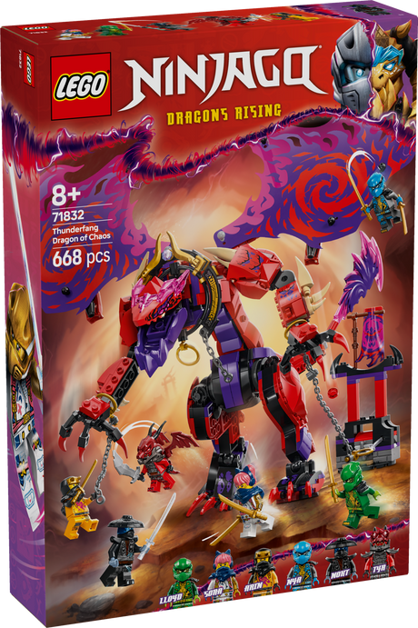 LEGO Ninjago Kaose draakon Thunderfang 71832L