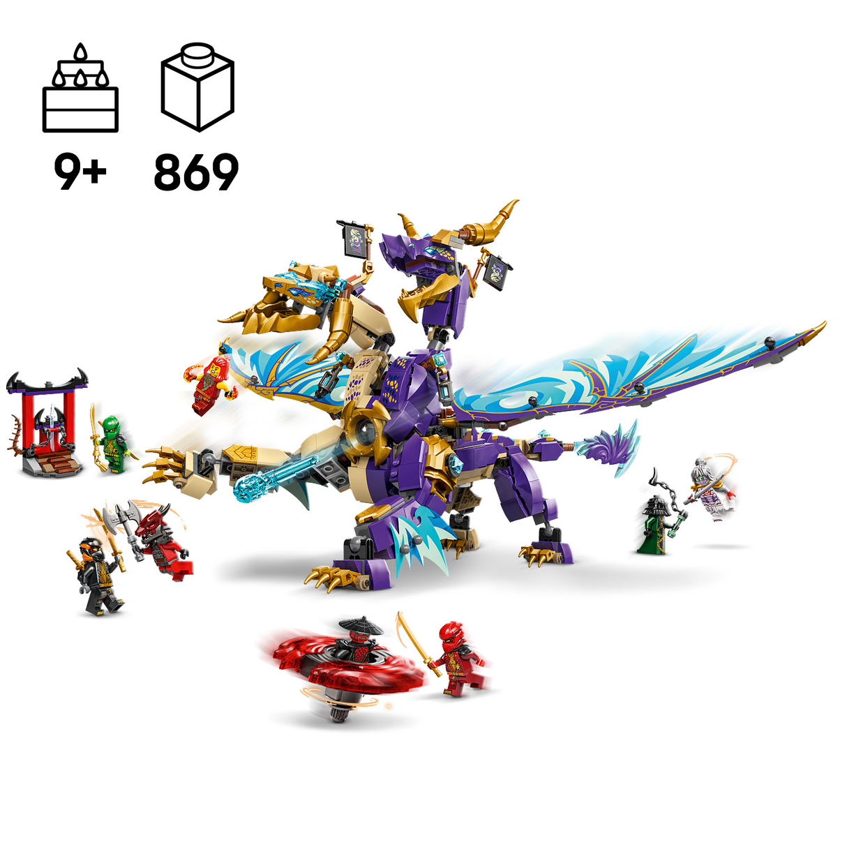 LEGO Ninjago Fookuse draakon Arc 71836L