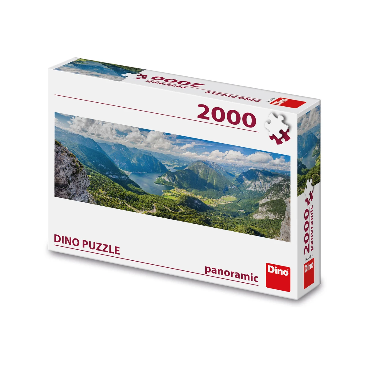 Dino panoraampusle 2000 tk: vaade Alpidele 56211D
