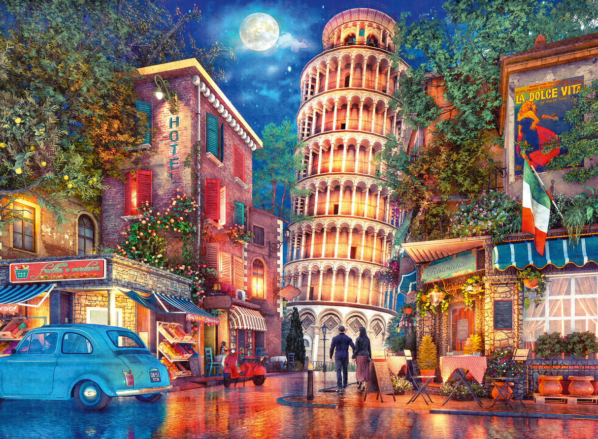 Ravensburger pusle 500 tk: õhtu Pisas 12000709V