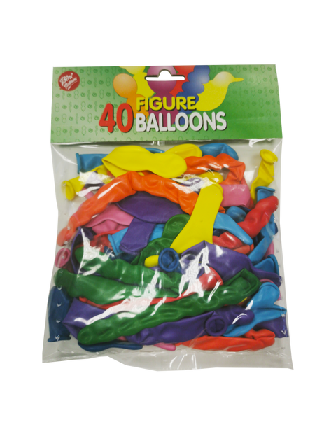 Bini figuurõhupallid, 40 tk 84001H