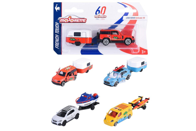 Simba Majorette autod treileriga: Prantsuse sari - 4 erinevat 212055014B