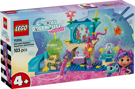 LEGO Gabby`s Dollhouse Merineitsi Gabby akvaariumiseiklus 11204L