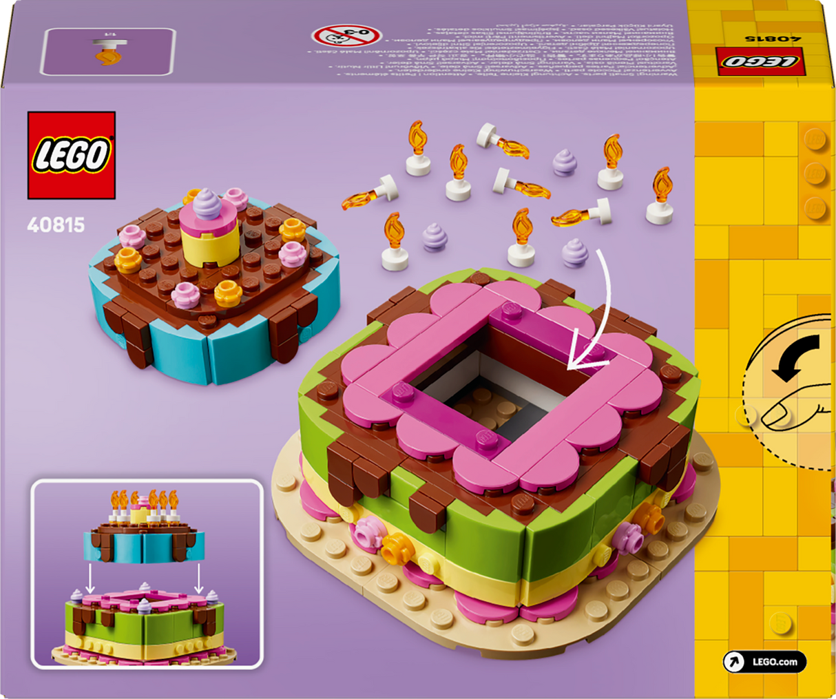 LEGO Iconic Sünnipäevakook 40815L