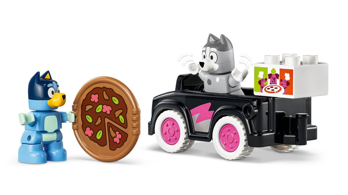 LEGO DUPLO Bluey Pitsatüdrukud Muffini ja Blueyga 10469L
