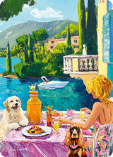 Ravensburger pusle 3x100 tk molbertiga: Koeraga reisil 12002049V