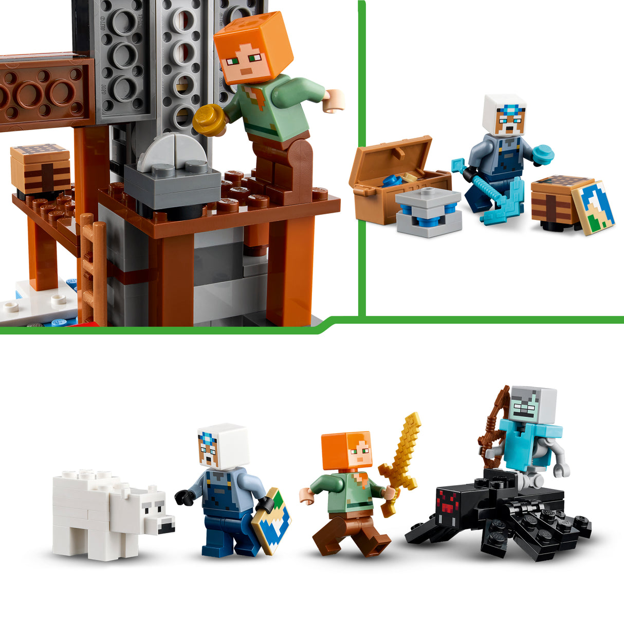 LEGO Minecraft Pickaxe'i kaevandus
 21277L