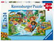 Ravensburger pusle 2x24 tk: lõbustuspark 12004258V