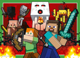 Ravensburger pusle 4x100 tk : Minecraft 12004290V