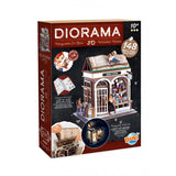 Buki dioraam: miniatuurne 3D raamatupood 68074I