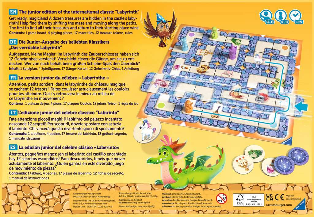 Ravensburger lauamäng: Juunior Labürint 20847U