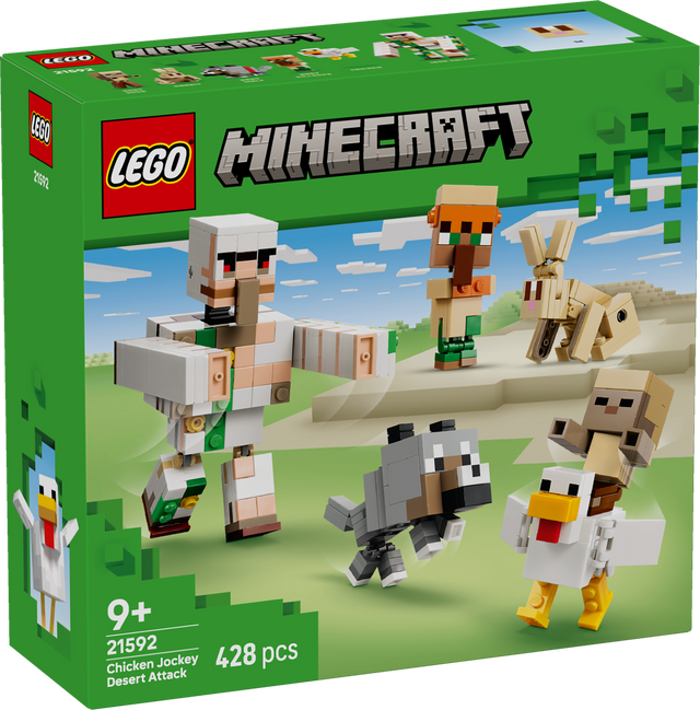 LEGO Minecraft Kanaratsutaja kõrberünnak 21592L