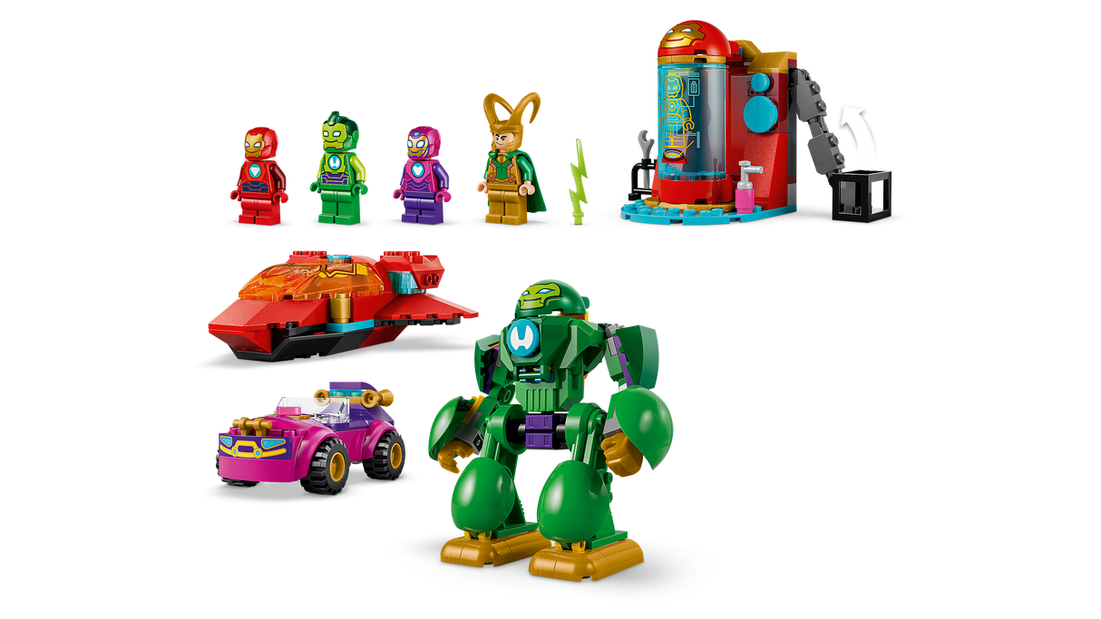 LEGO Marvel Loki vs. Team Iron Man 11211L