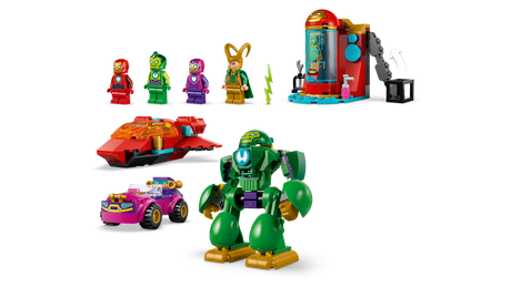 LEGO Marvel Loki vs. Team Iron Man 11211L
